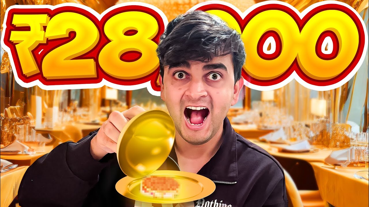 Trying the Most Expensive Dish in India