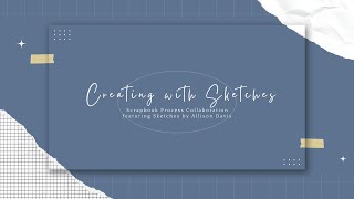January Create with Sketches- Disney layout