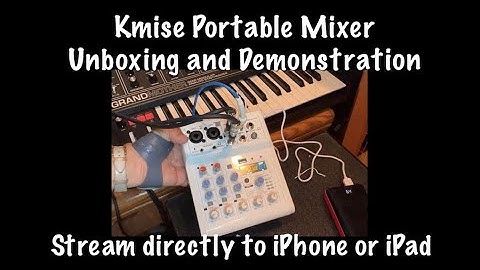 Kmise Mixer COMPLETE TUTORIAL & Musical Demonstration. This mixer is so Quiet. Best one I HAVE used!