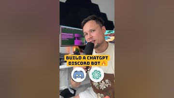 Build a ChatGPT Discord Bot with JavaScript in 60 seconds 🔥 #coding #chatgpt #coder