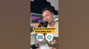 Build a ChatGPT Discord Bot with JavaScript in 60 seconds 🔥 #coding #chatgpt #coder