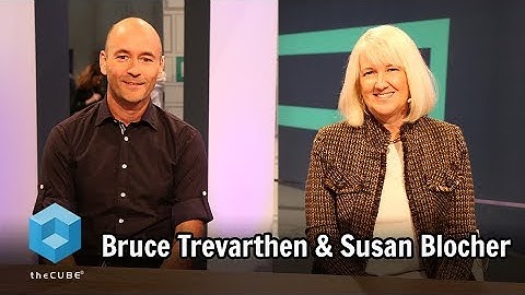 Susan Blocher, HPE & Bruce Trevarthen, LayerX Group | HPE Discover 2017 Madrid