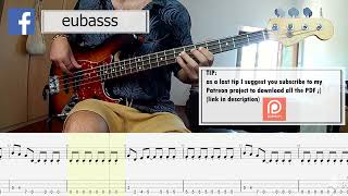 Paul Young - A Certain Passion BASS COVER + PLAY ALONG TAB + SCORE