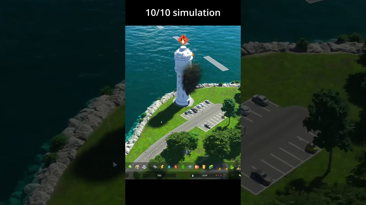 Water tower’s on fire, irony is dead🔥💩