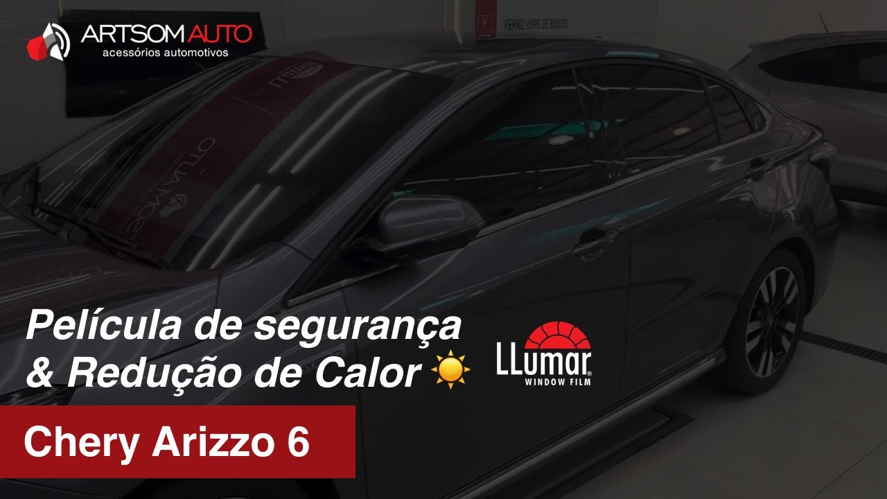 Chery Arizzo 6 - Aplicação Conjunto de Películas Segurança, Redução de calor (permitido)-ArtsomAuto
