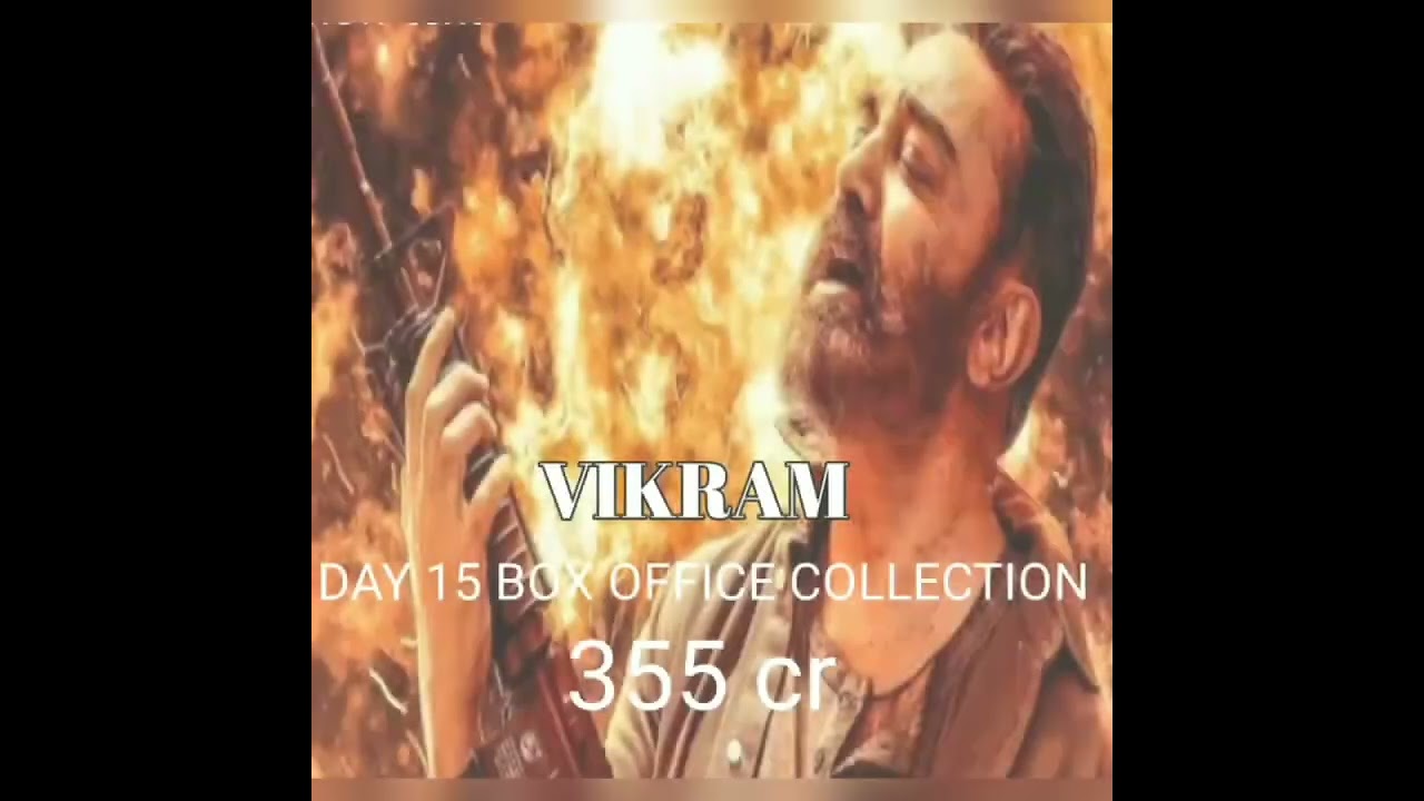 worldwide vikram movie day 15 box office collection