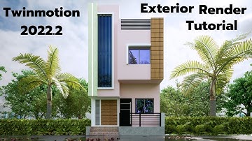 Twinmotion 2022.2 | Exterior Render By [ Path Tracing ] Tutorial
