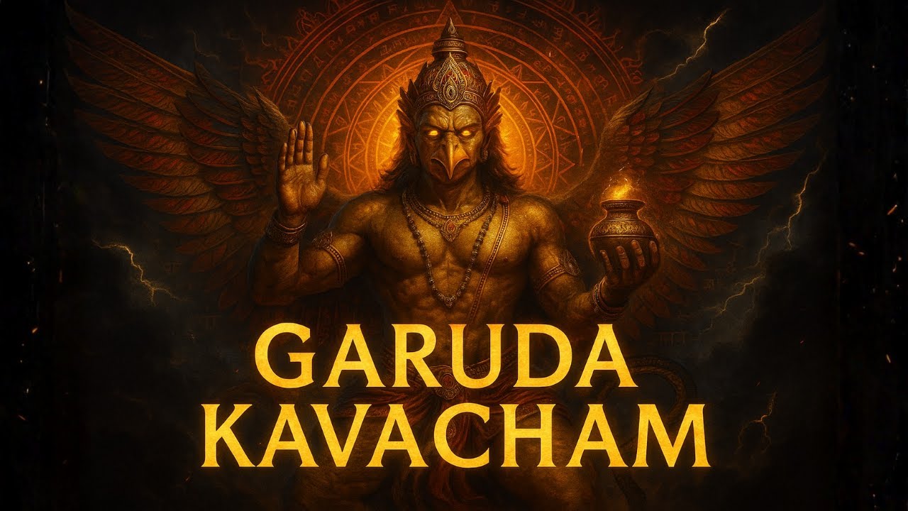 Āśu Garuda Kavacham | Akāsha Kalpa Tantra | Powerful Protection form Negativity |  Revealed by Shiva