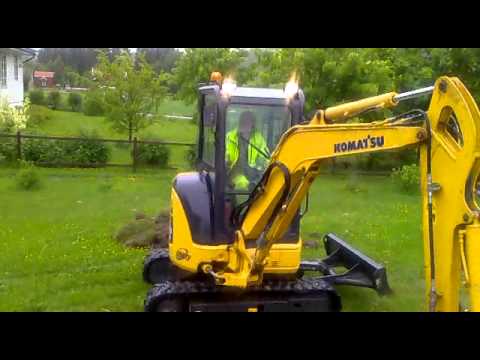 Komatsu Pc 30 Excavator Youtube