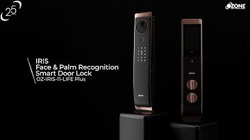 Ozone | Iris Face & Palm Recognition Smart Lock | New Launch