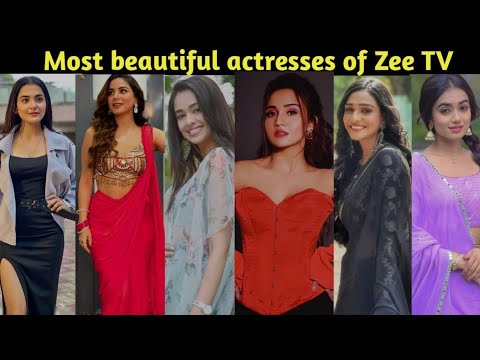 Most beautiful actresses of Zee TV|| Top  10 most beautiful actresses of Zee TV|| Only Real