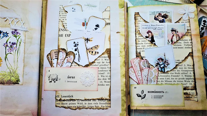 Triple Torn Pockets! Super Easy Step by Step Tutorial! For Junk Journals! The Paper Outpost! :)
