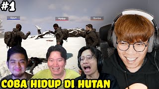 INI NGAKAK BETUL! MENCOBA HIDUP DI HUTAN - Sons Of The Forest Indonesia Part 1