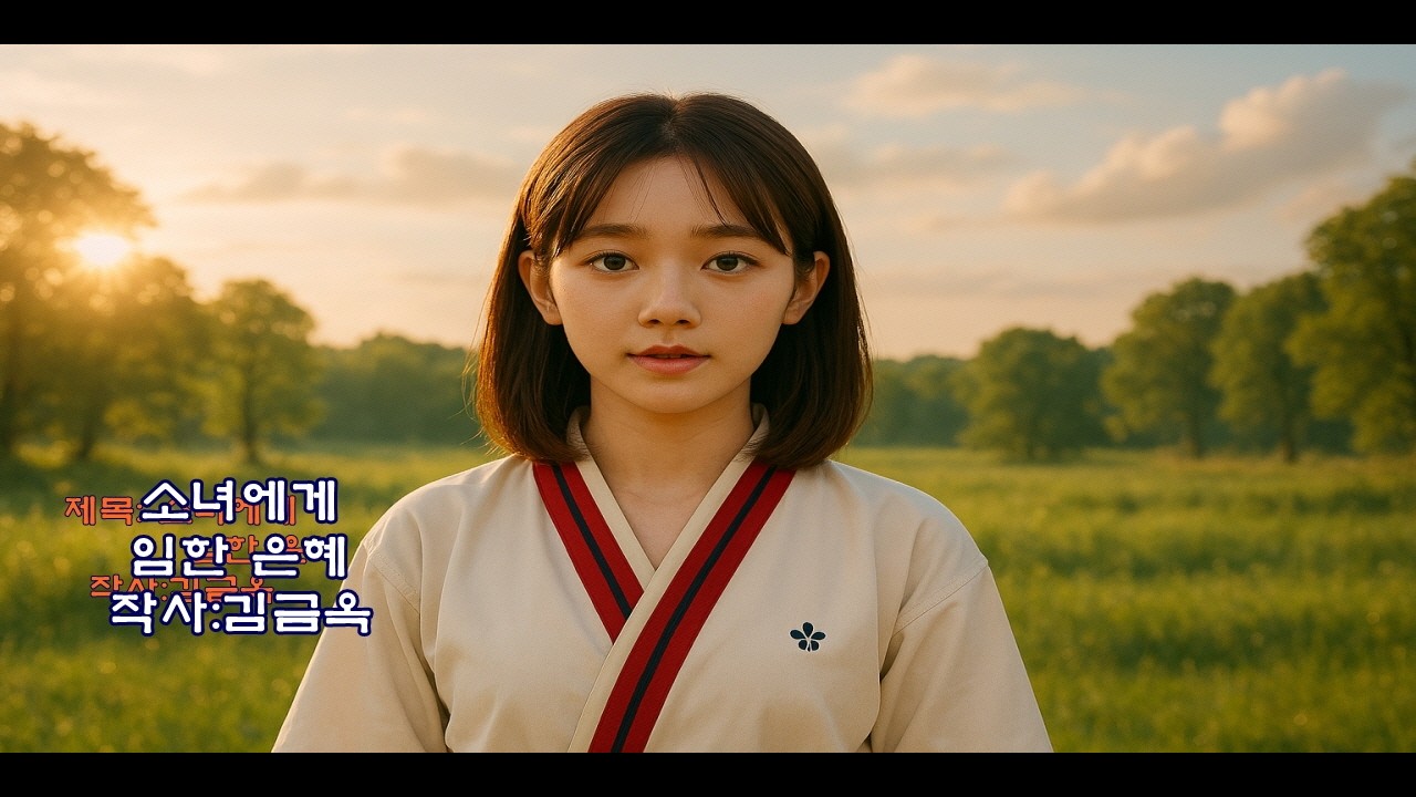 소녀에게임한은혜#작사:김금옥