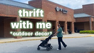 Thrifting For Spring & Summer | DIY Outdoor Decor!