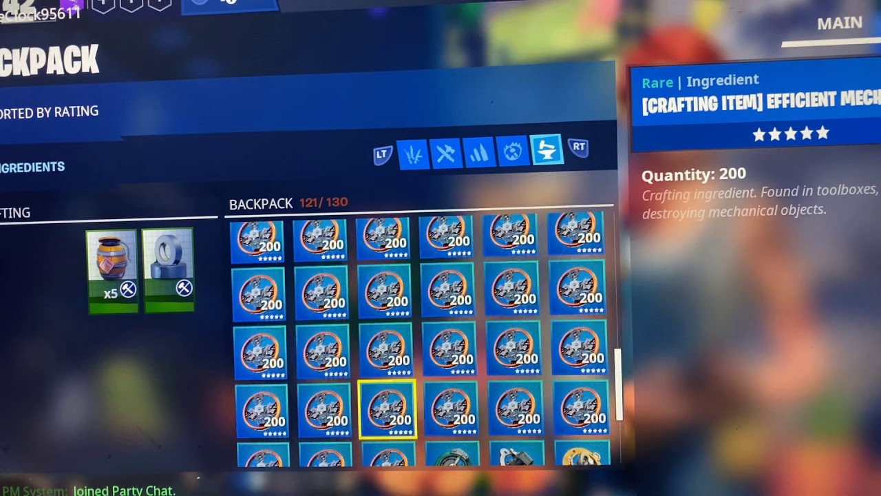 Save the world inventory 12345 YouTube