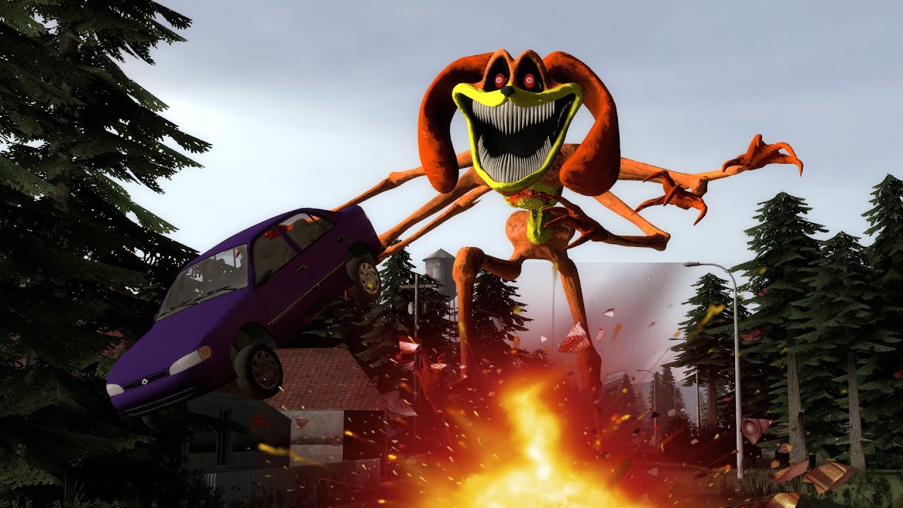 Surviving DogDay Demon BOSS, Poppy Playtime Chapter 3 | Garry's Mod