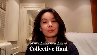 COLLECTIVE HAUL FOR MY BOSTON TRIP SKIMS LULULEMON LUNYA