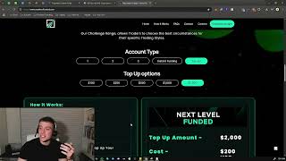 Account Top Up Feature - Next Level Funded