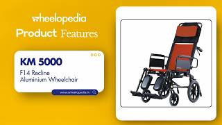 KM 5000 F14 Aluminium Recline With Headrest Manual Wheelchair | Wheelopedia