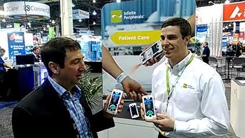 cool Apple bar code sled with PTT button