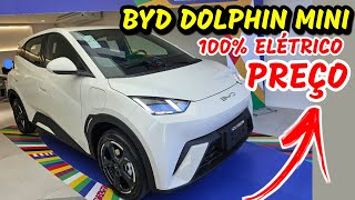 BYD Dolphin Mini avaliação / preço / equipamentos / Carro 100% elétrico