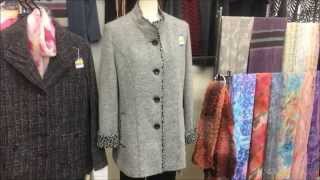 70代・80代の女性に人気　冬のウールコート　婦人服　栃木・足利