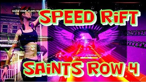 Saints Row 4 - Simona Hilton - Speed Rift Gameplay