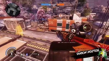 Titanfall 2 Kraber no scope mega kill