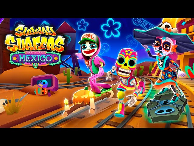 jogando Subway Surfers 1.4 