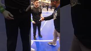 Daniel Cormier gets heated during wrestling match