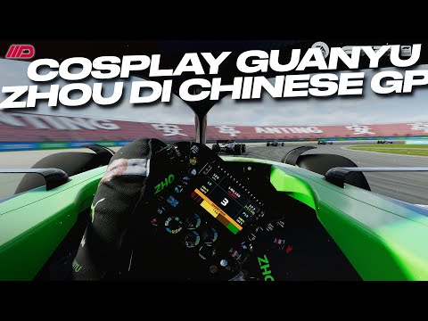 Balapan Di Shanghai Circuit Chinese GP  F1 2024 Guanyu Zhou POV