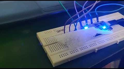 WiFi based Dancing RGB LEDs with Web Browser using NODEMCU