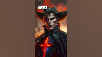 Asking Ai to create a Super Villain for each State #shorts #ai #aiart