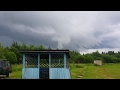 Торнадо в Вологодской области! Попытка образования!