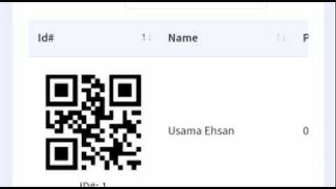 Simplifying Student Lunch Tracking with QR Codes