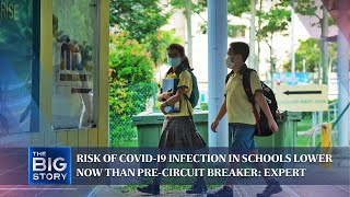 Risk of Covid-19 infection in schools lower now than pre-circuit breaker: Expert | THE BIG STORY
