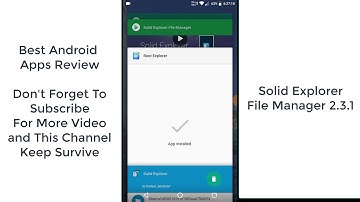 Review Solid Explorer 2.3.1, Best File Manager Apps 2018