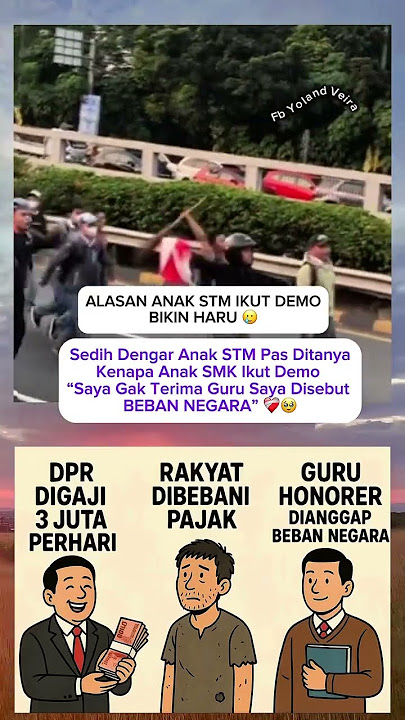 Ini alasan anak STM ikut demo#dpr #dprri #dprd #indonesia #demo #viral #trending #shorts #fyp #ai