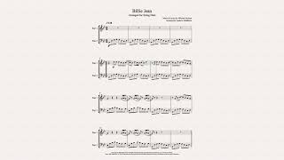 Billie Jean cover for String Duet