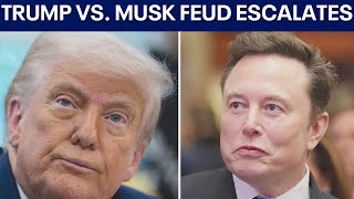Feud between Elon Musk and Donald Trump escalates after Epstein files allegation