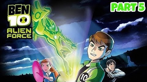 BEN 10 ALIEN FORCE Walkthrough Gameplay Part 5 PSP