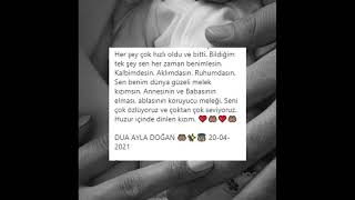 Murda'nın kızı anısına ❤️