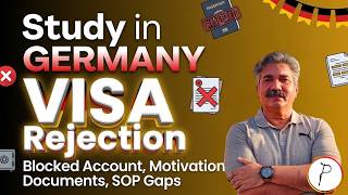 Visa Rejection Reasons for Study in Germany | Study in Europe | Top Mistakes You MUST Avoid