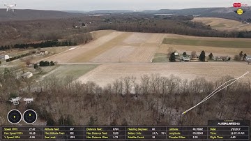 DJI Phantom 4 - Dashware Overlay (4x Speed)