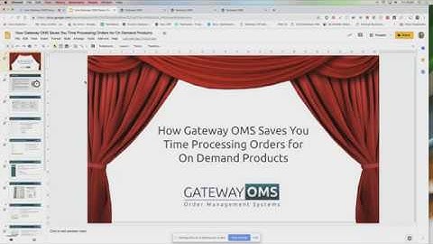 How Gateway OMS Saves You Time Processing Orders for On Demand Products