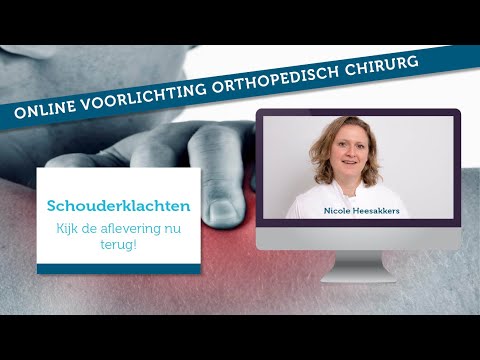 Online voorlichting schouderklachten