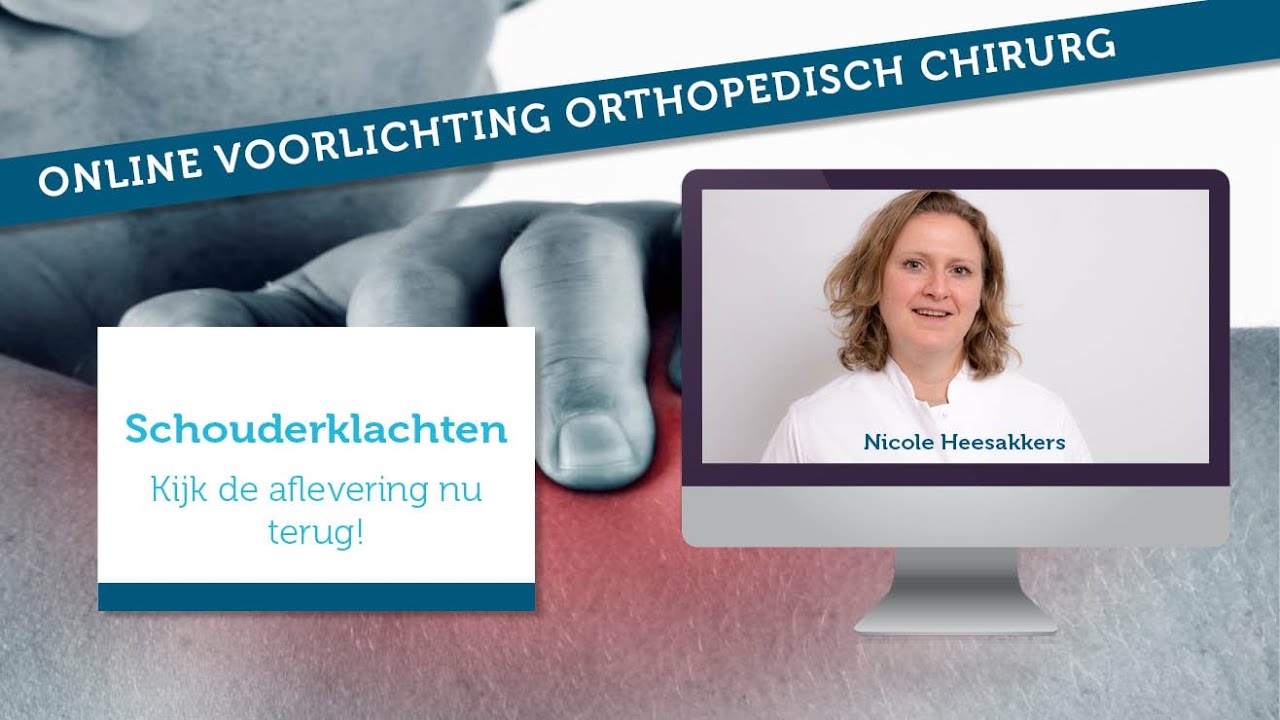 Online voorlichting schouderklachten