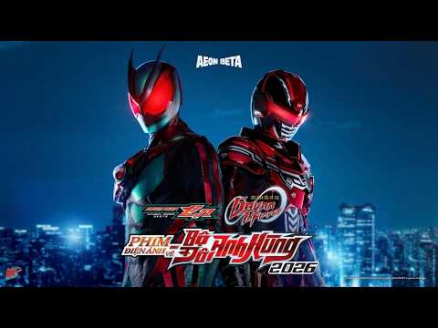 BỘ ĐÔI ANH HÙNG 2026: Kamen Rider ZEZTZ & Siêu Cảnh sát Vũ trụ GAVAN INFINITY trailer -KC:30.10.2026