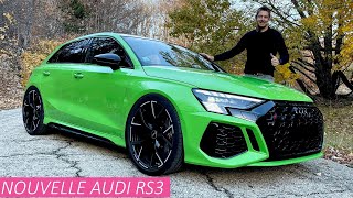 Essai NOUVELLE Audi RS3 2022 – Je vous explique TOUT sur la 8Y !